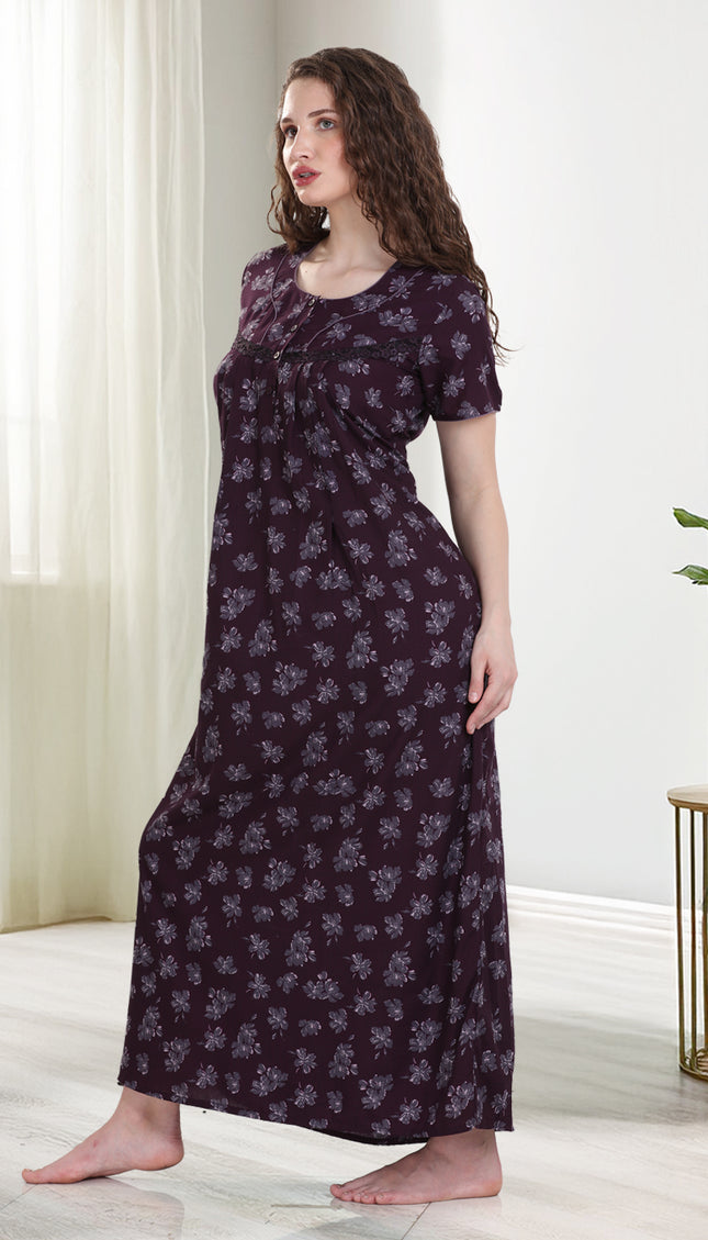 Womens Nightwear Full-Length Nighty