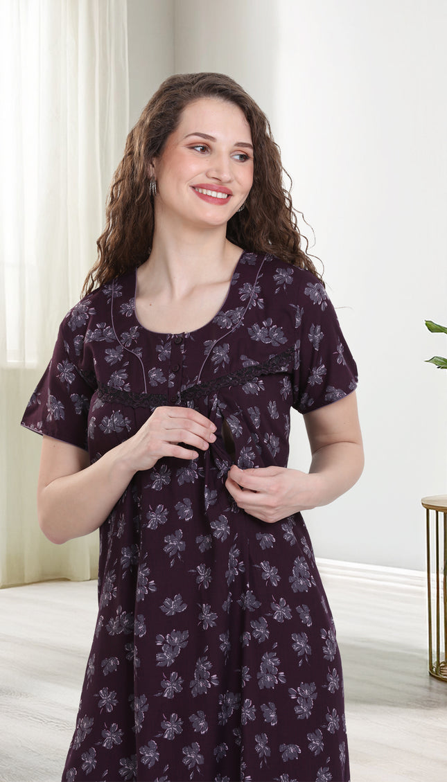 Womens Nightwear Full-Length Nighty