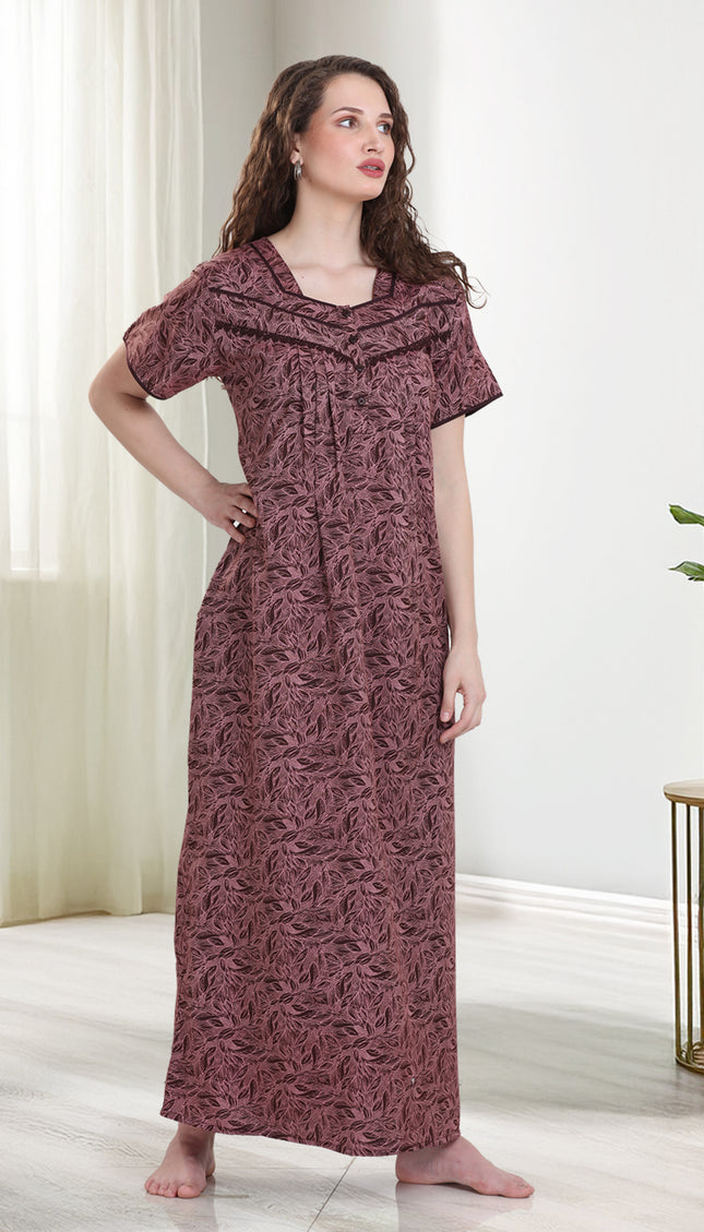 Womens Nightwear Full-Length Nighty
