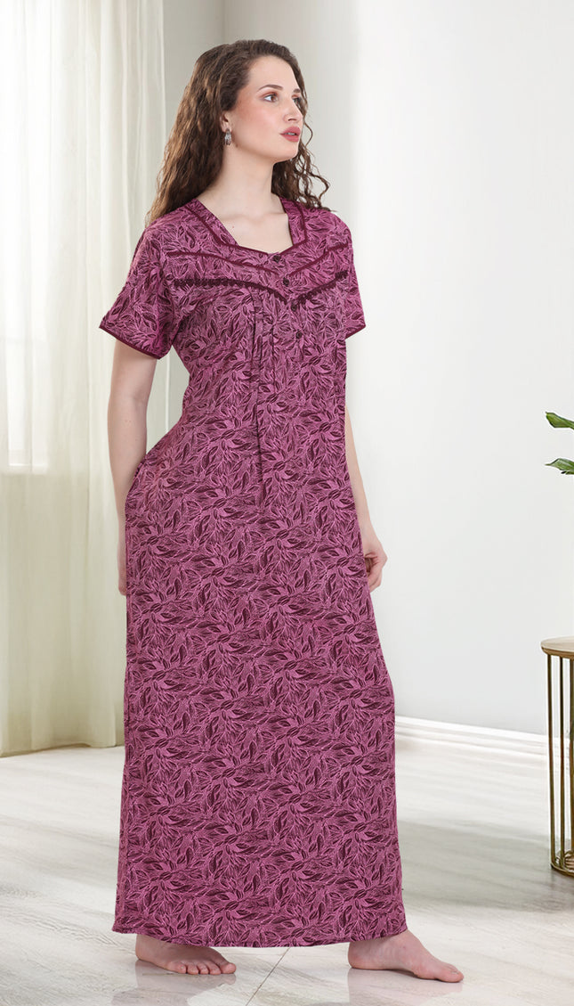 Womens Nightwear Full-Length Nighty
