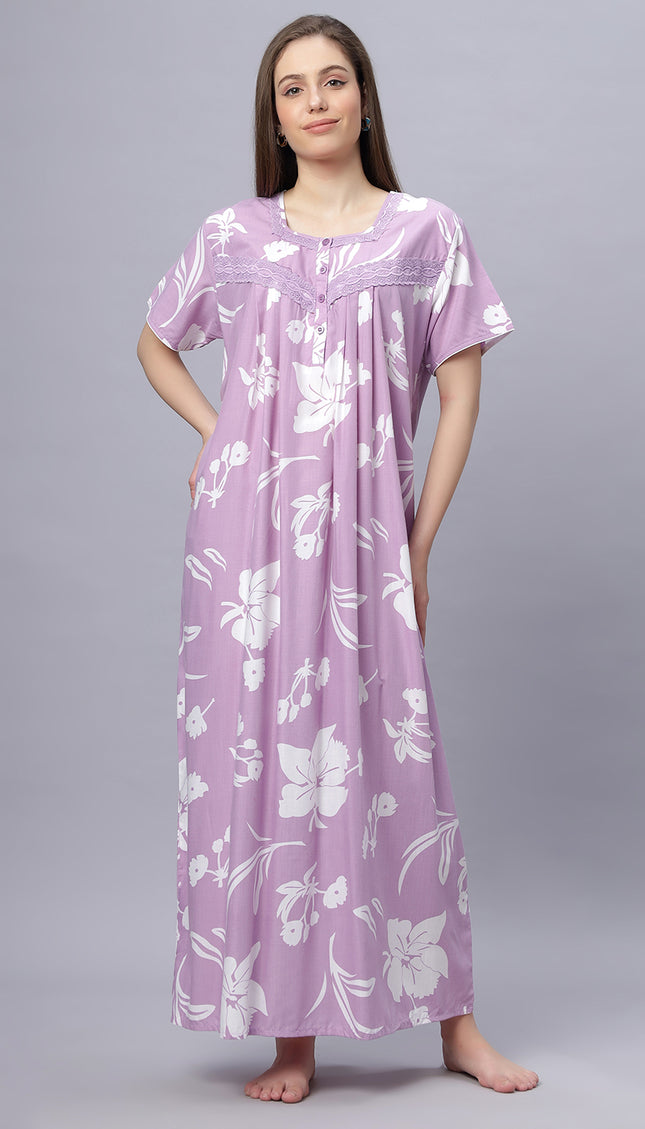 Womens Nightwear Full-Length Nighty