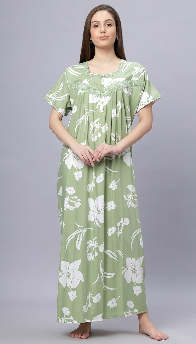 Womens Nightwear Full-Length Nighty