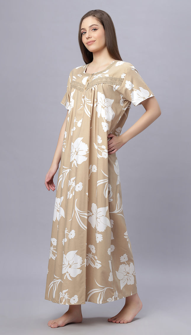 Womens Nightwear Full-Length Nighty
