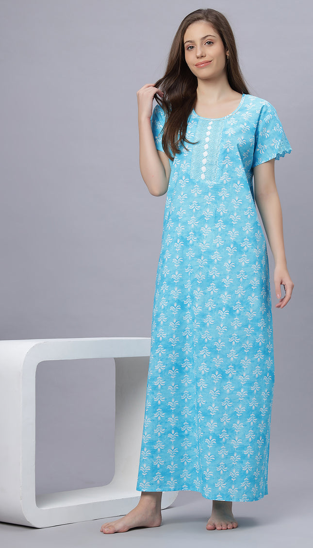 Womens Nightwear Full-Length Nighty