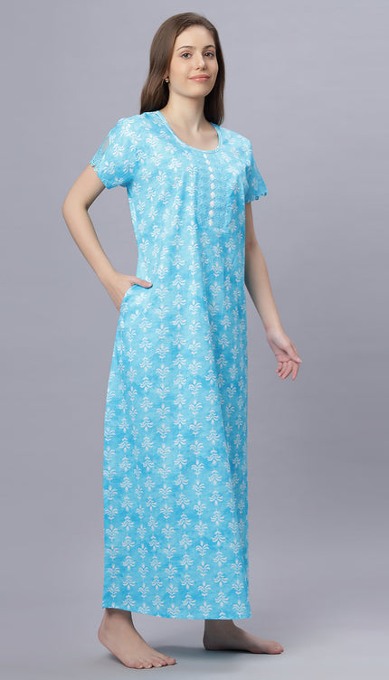 Womens Nightwear Full-Length Nighty