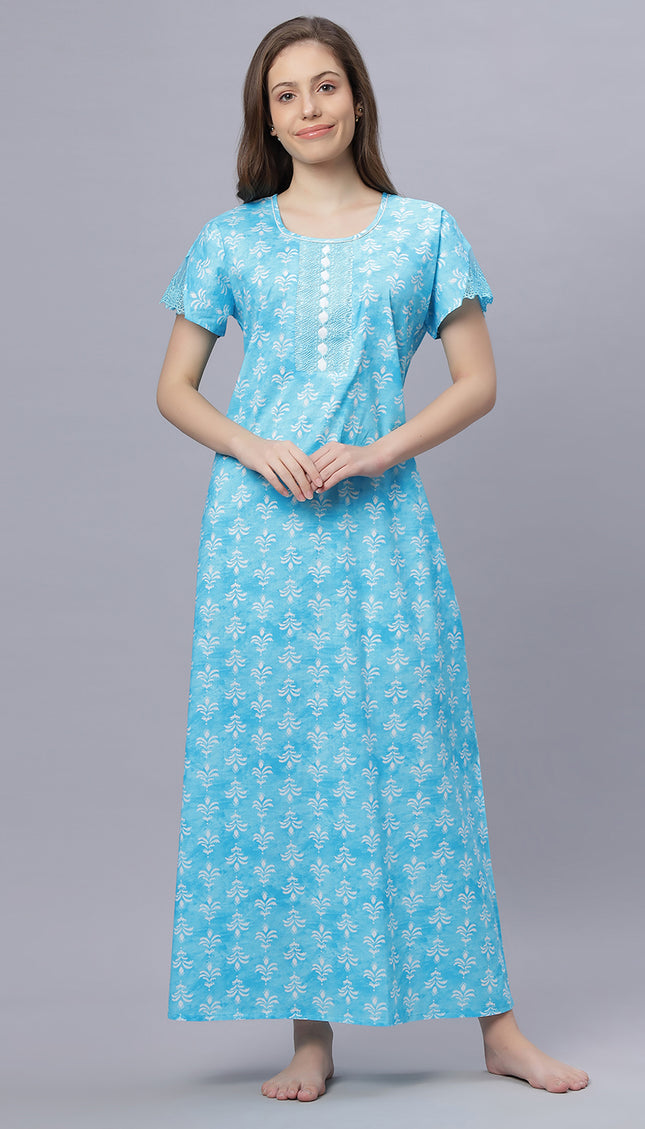 Womens Nightwear Full-Length Nighty