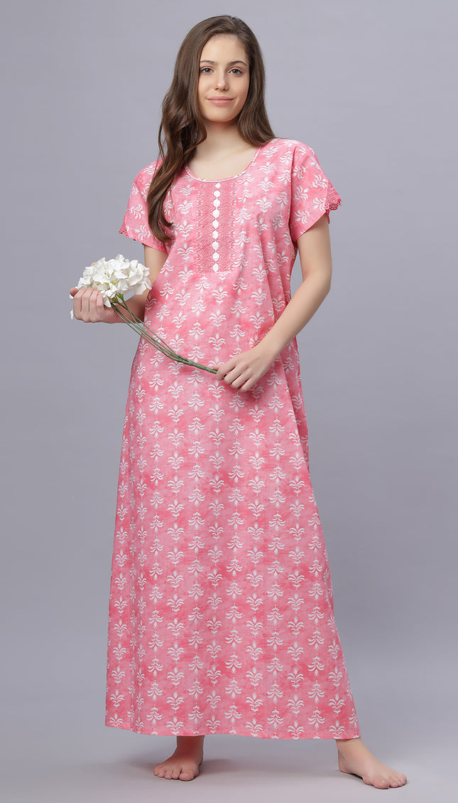 Womens Nightwear Full-Length Nighty
