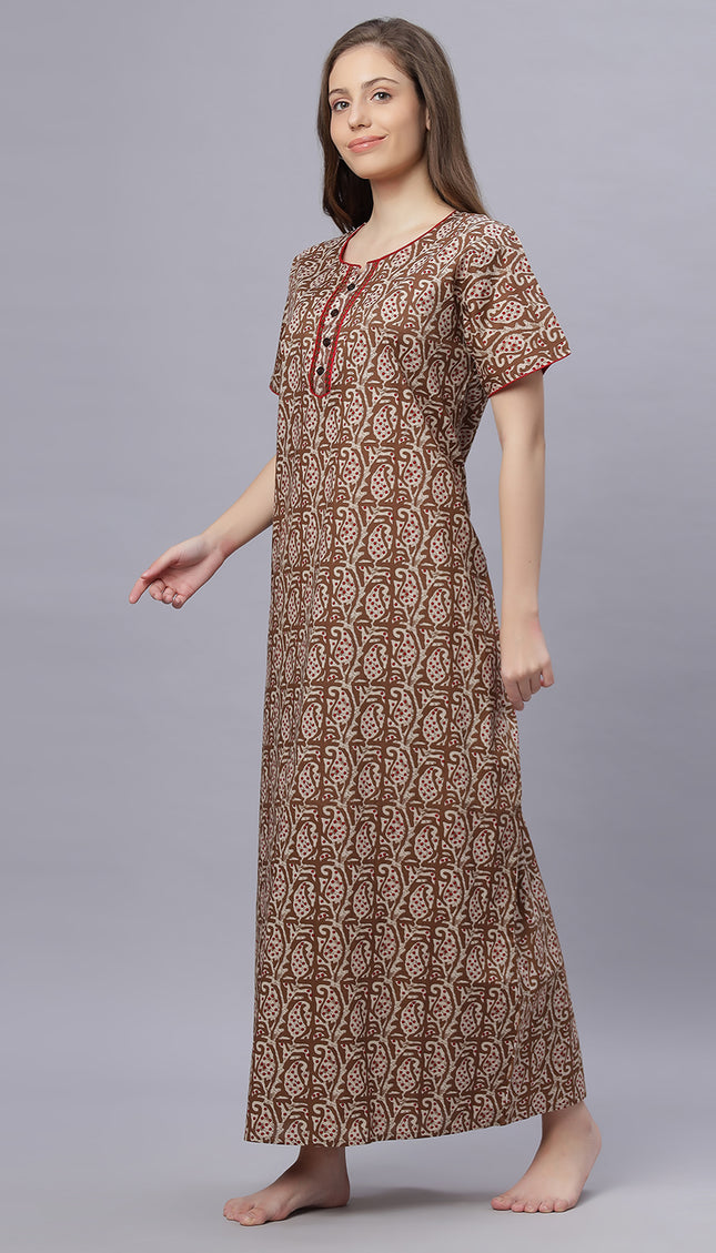 Womens Nightwear Full-Length Nighty