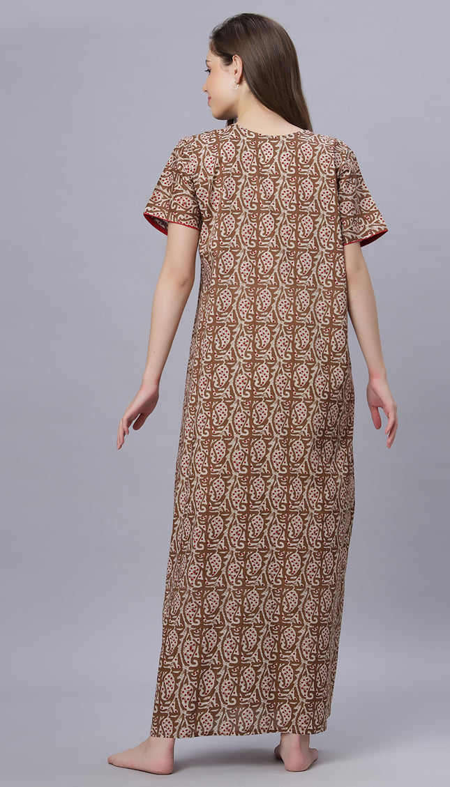 Womens Nightwear Full-Length Nighty