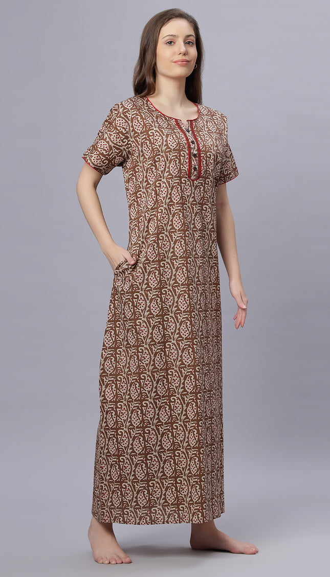 Womens Nightwear Full-Length Nighty