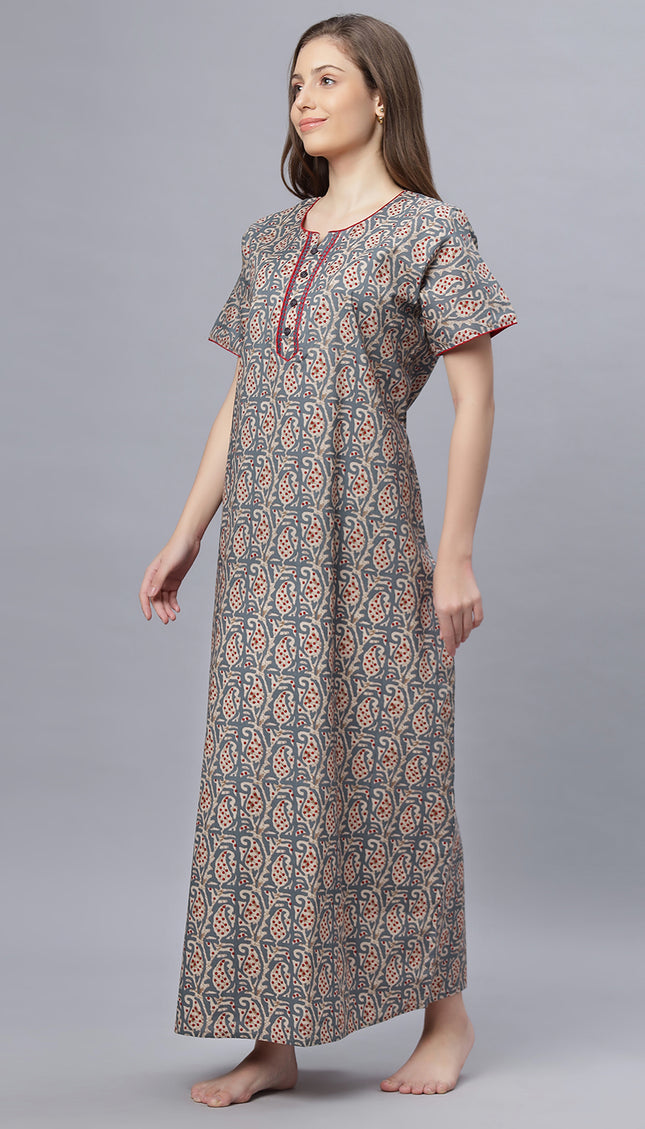 Womens Nightwear Full-Length Nighty