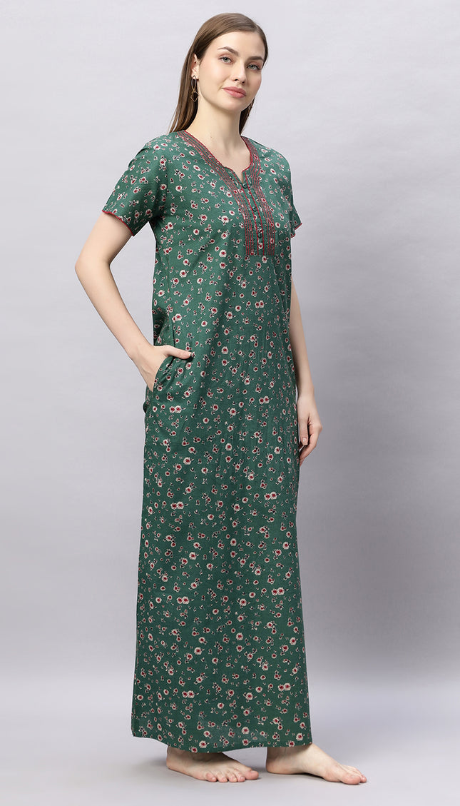 Womens Nightwear Full-Length Nighty