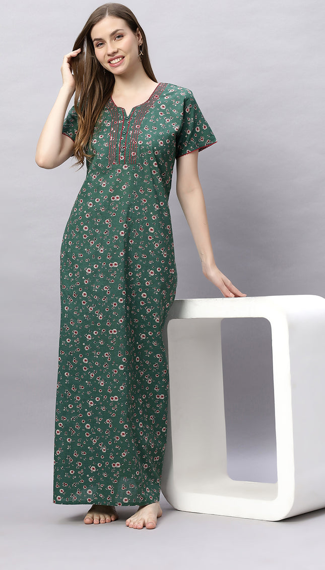 Womens Nightwear Full-Length Nighty