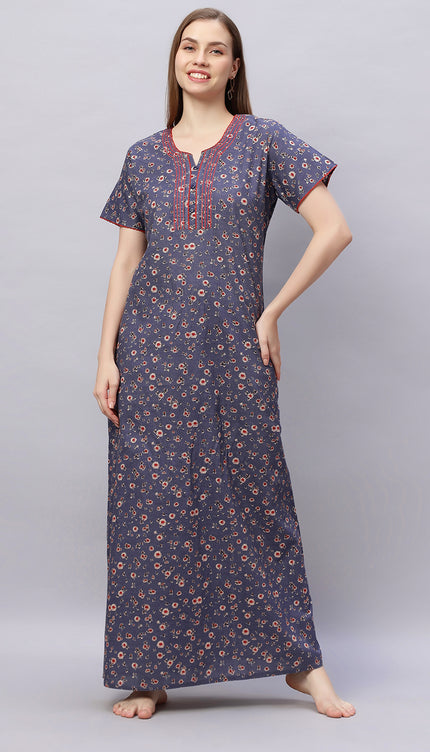 Womens Nightwear Full-Length Nighty