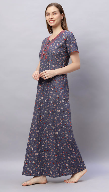 Womens Nightwear Full-Length Nighty