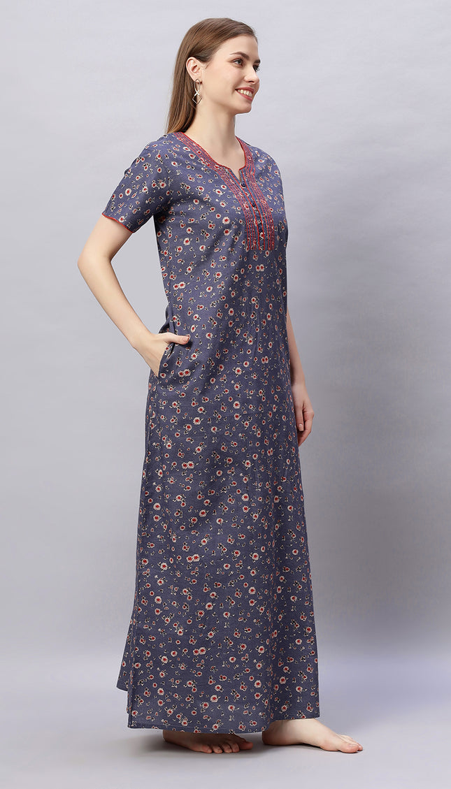 Womens Nightwear Full-Length Nighty