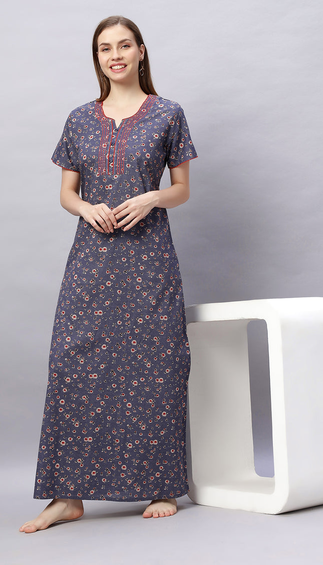 Womens Nightwear Full-Length Nighty