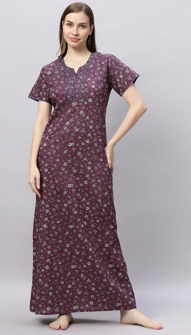 Womens Nightwear Full-Length Nighty
