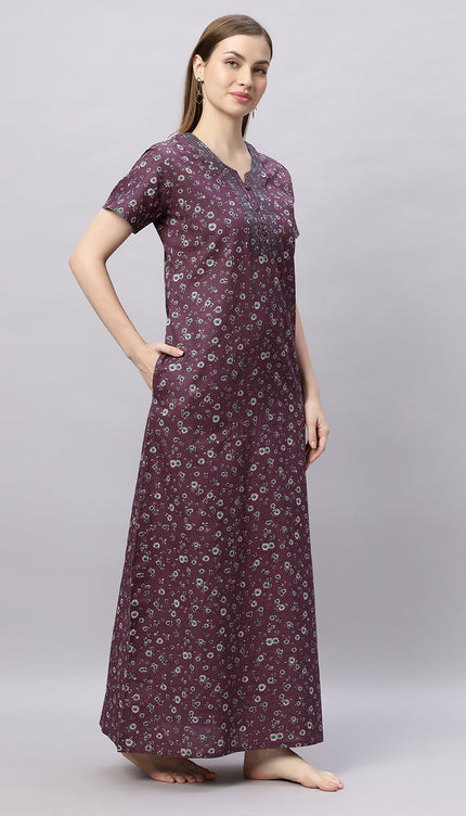Womens Nightwear Full-Length Nighty