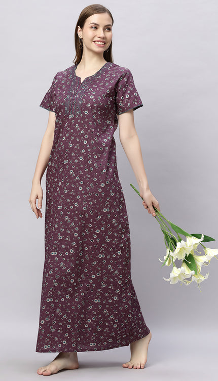 Womens Nightwear Full-Length Nighty