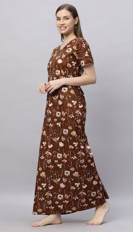Womens Nightwear Full-Length Nighty