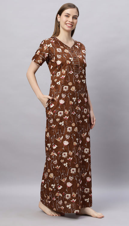 Womens Nightwear Full-Length Nighty