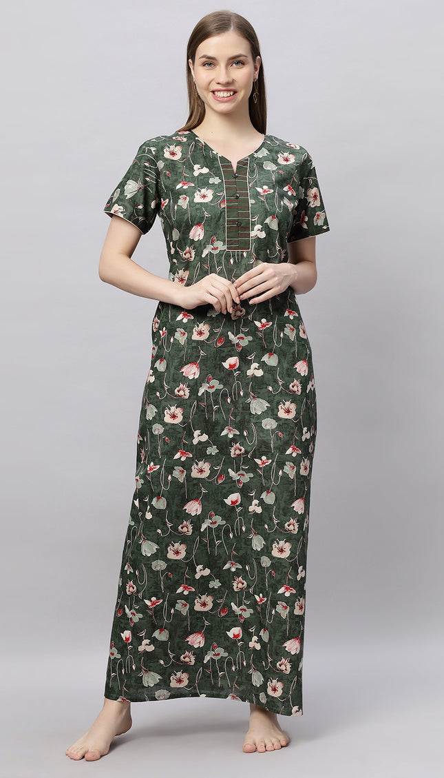 Womens Nightwear Full-Length Nighty