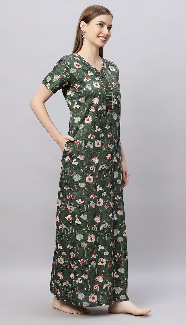 Womens Nightwear Full-Length Nighty
