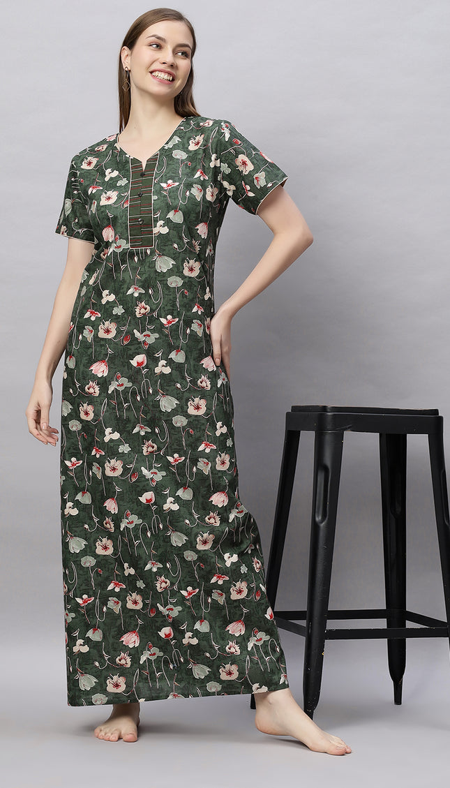 Womens Nightwear Full-Length Nighty