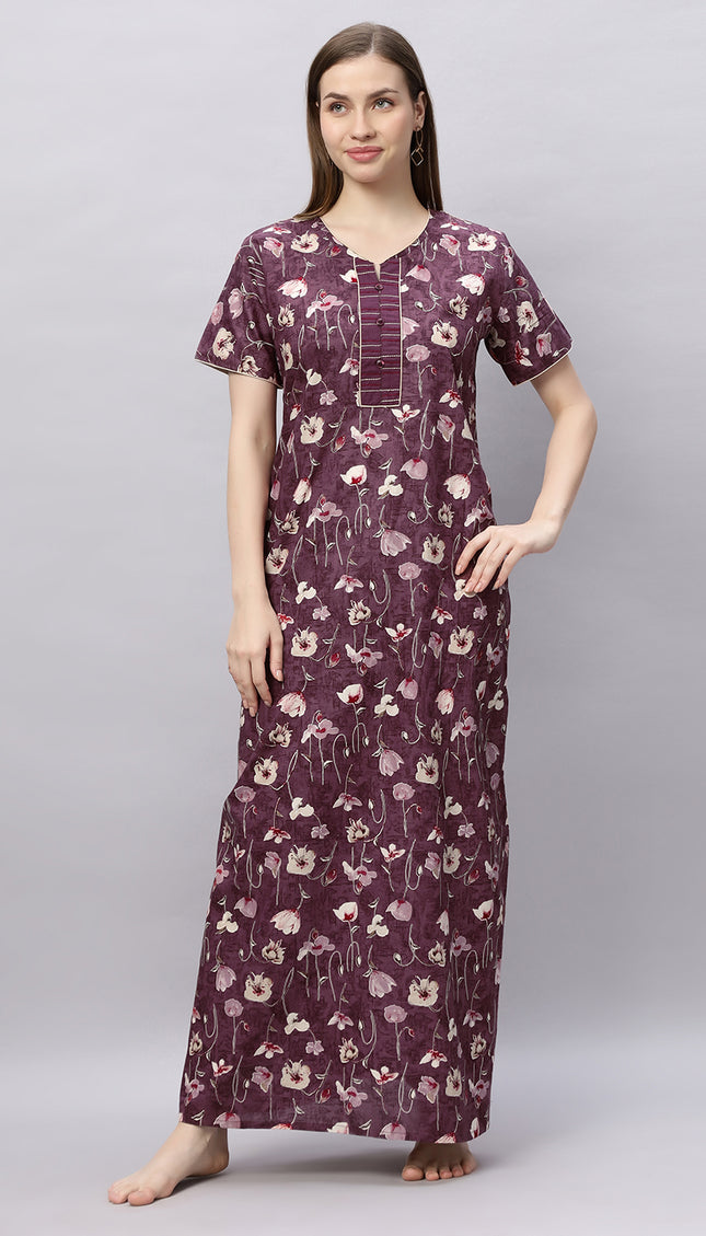 Womens Nightwear Full-Length Nighty