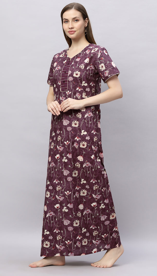 Womens Nightwear Full-Length Nighty