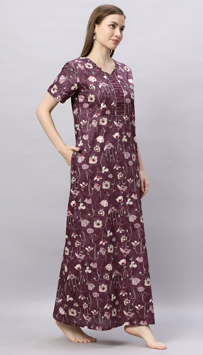 Womens Nightwear Full-Length Nighty