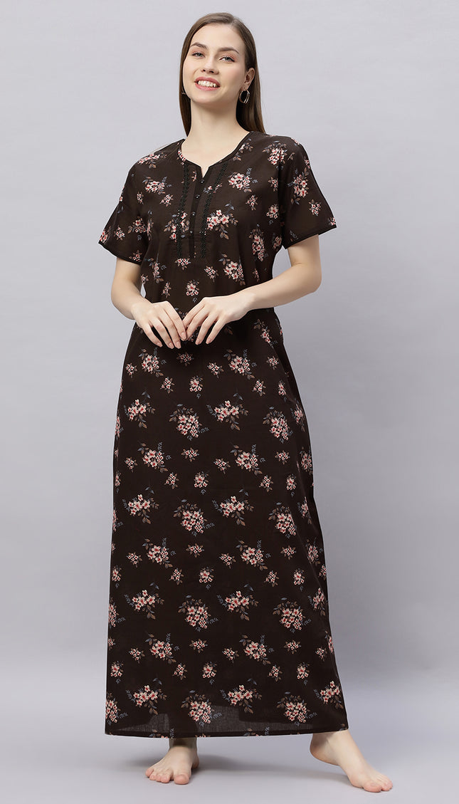 Womens Nightwear Full-Length Nighty