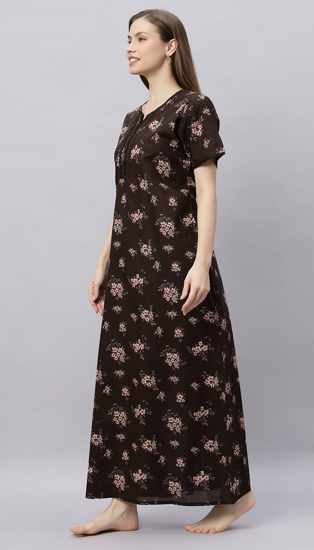 Womens Nightwear Full-Length Nighty