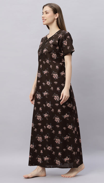 Womens Nightwear Full-Length Nighty