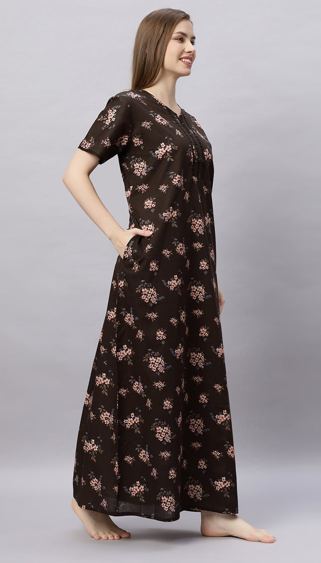 Womens Nightwear Full-Length Nighty