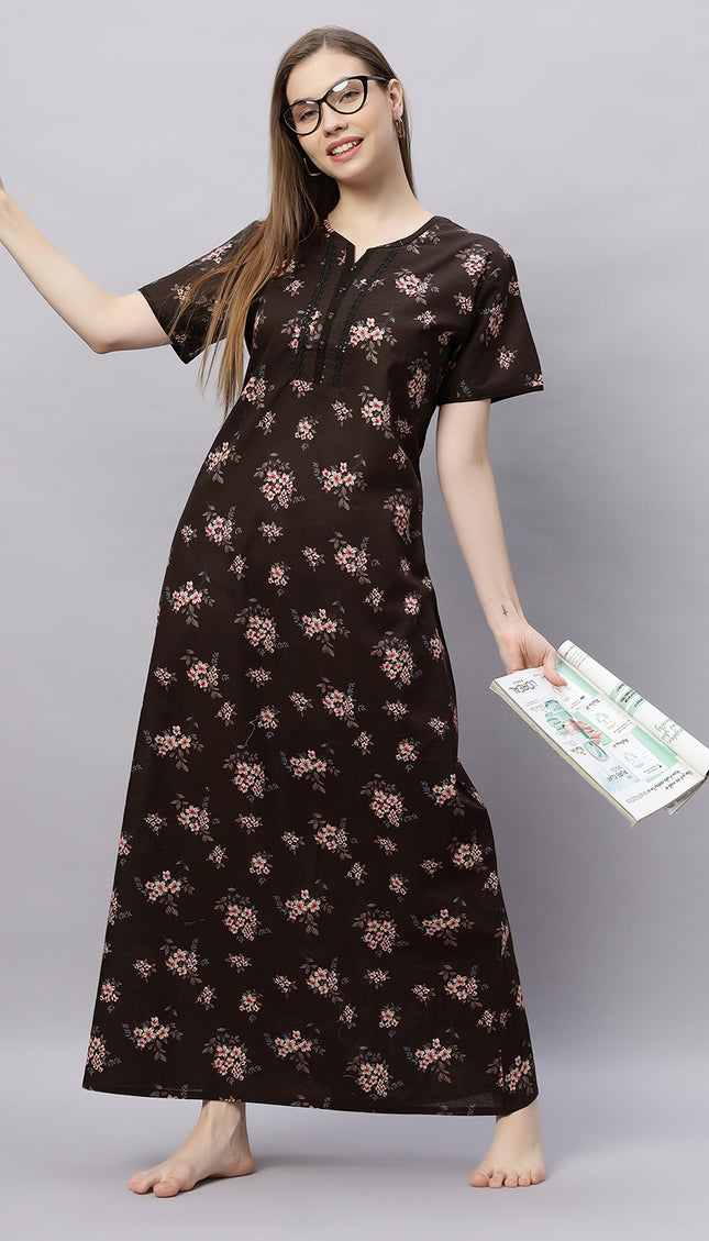 Womens Nightwear Full-Length Nighty