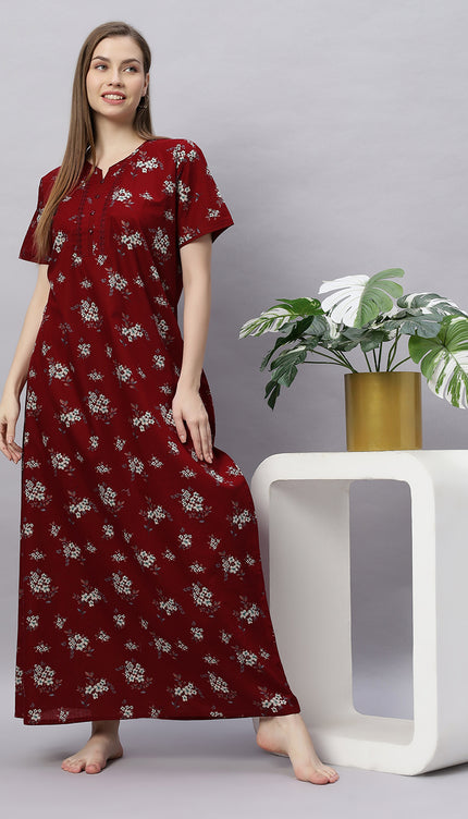 Womens Nightwear Full-Length Nighty