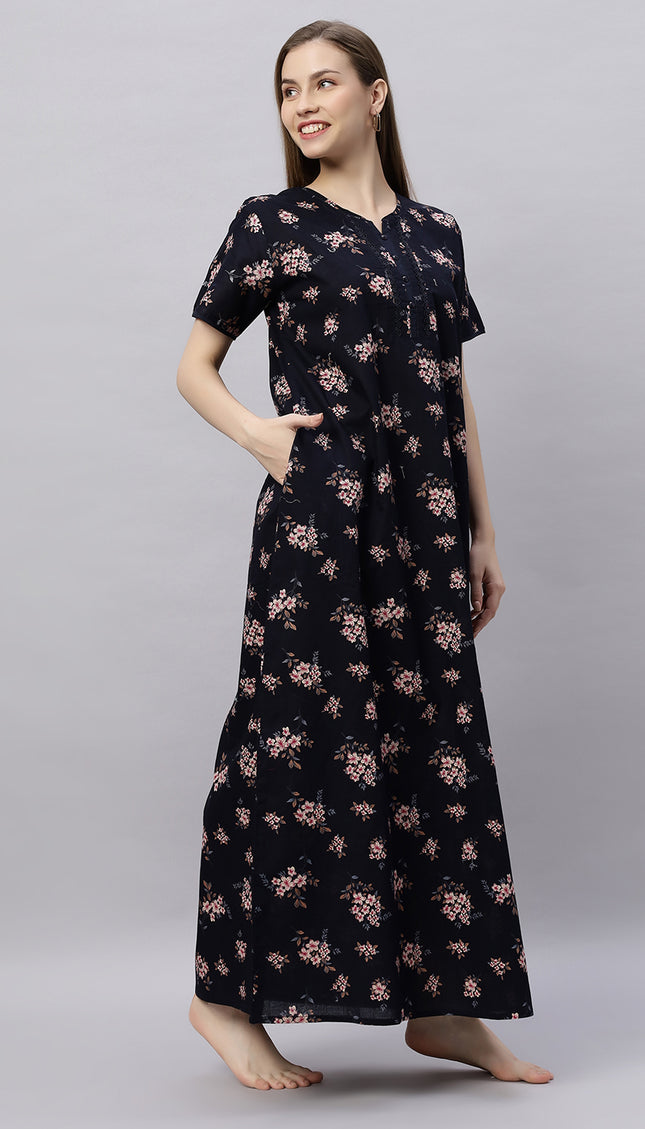 Womens Nightwear Full-Length Nighty