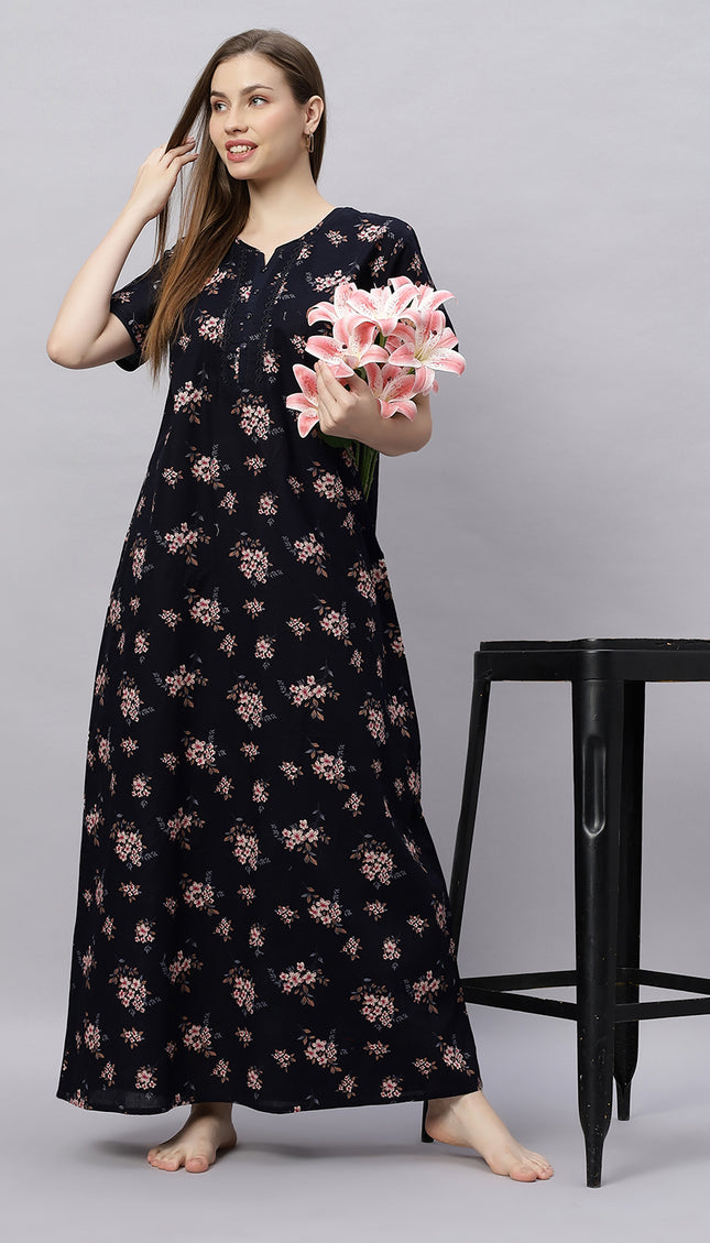 Womens Nightwear Full-Length Nighty