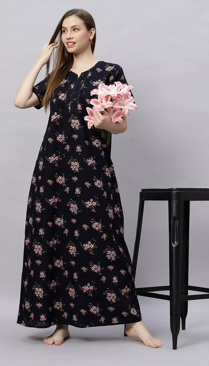 Womens Nightwear Full-Length Nighty