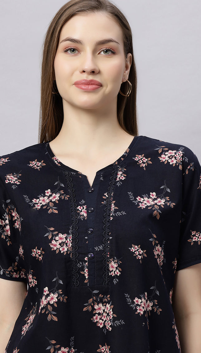 Womens Nightwear Full-Length Nighty