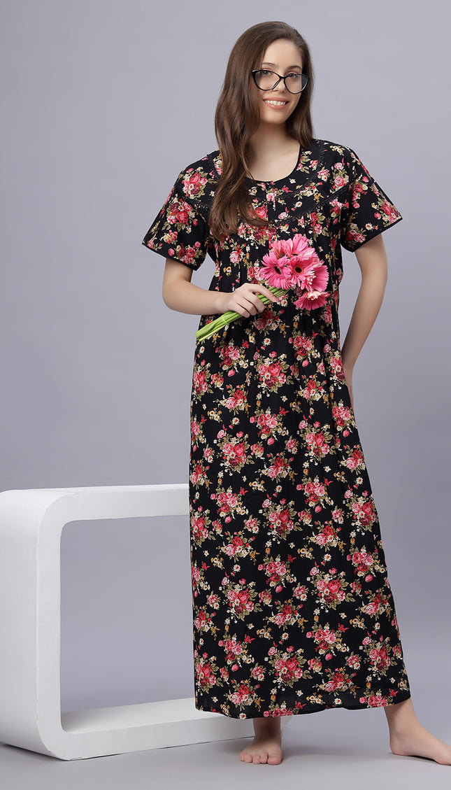 Womens Nightwear Full-Length Nighty