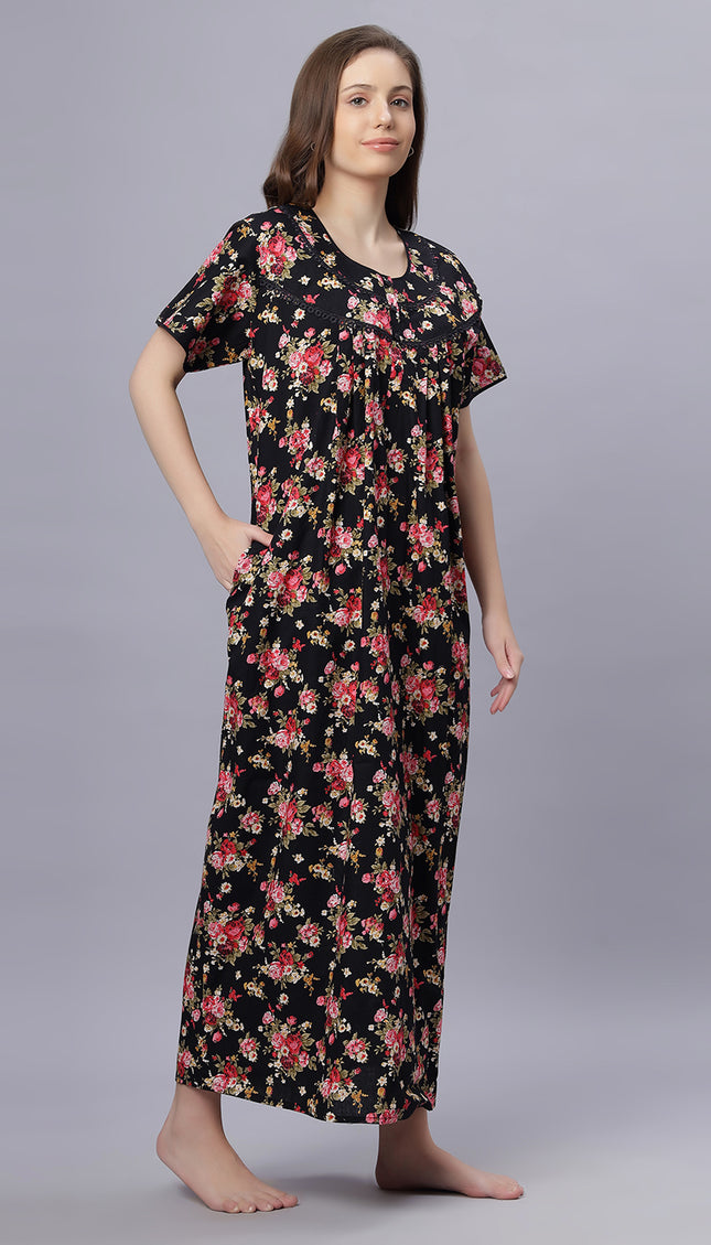 Womens Nightwear Full-Length Nighty