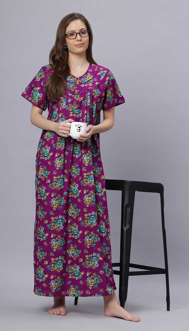 Womens Nightwear Full-Length Nighty