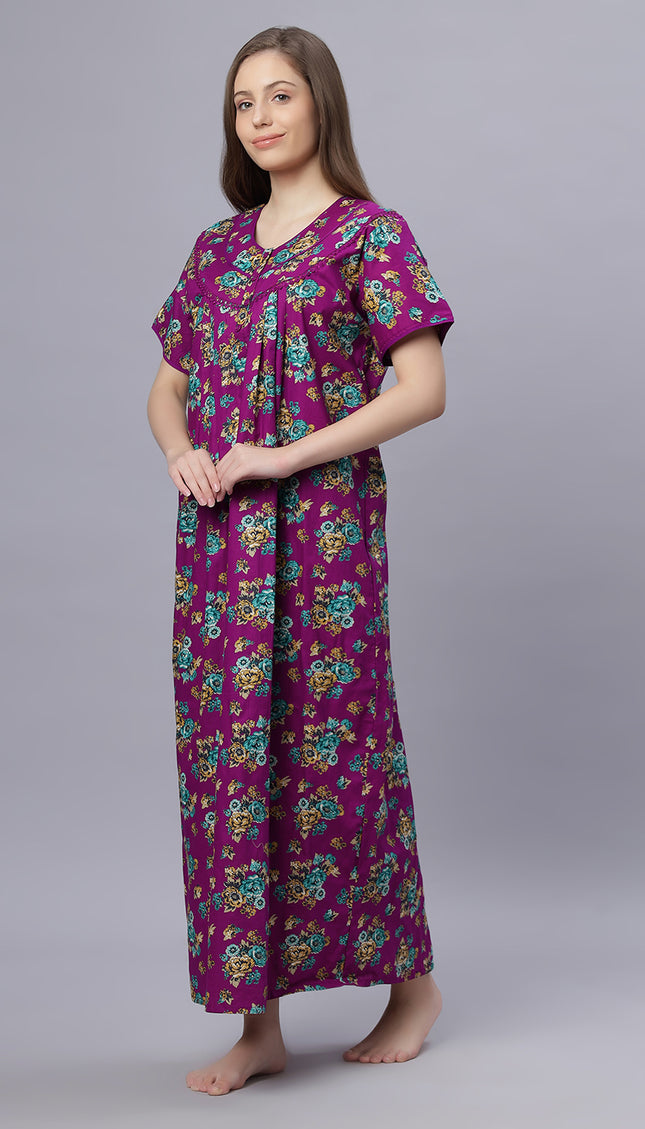 Womens Nightwear Full-Length Nighty
