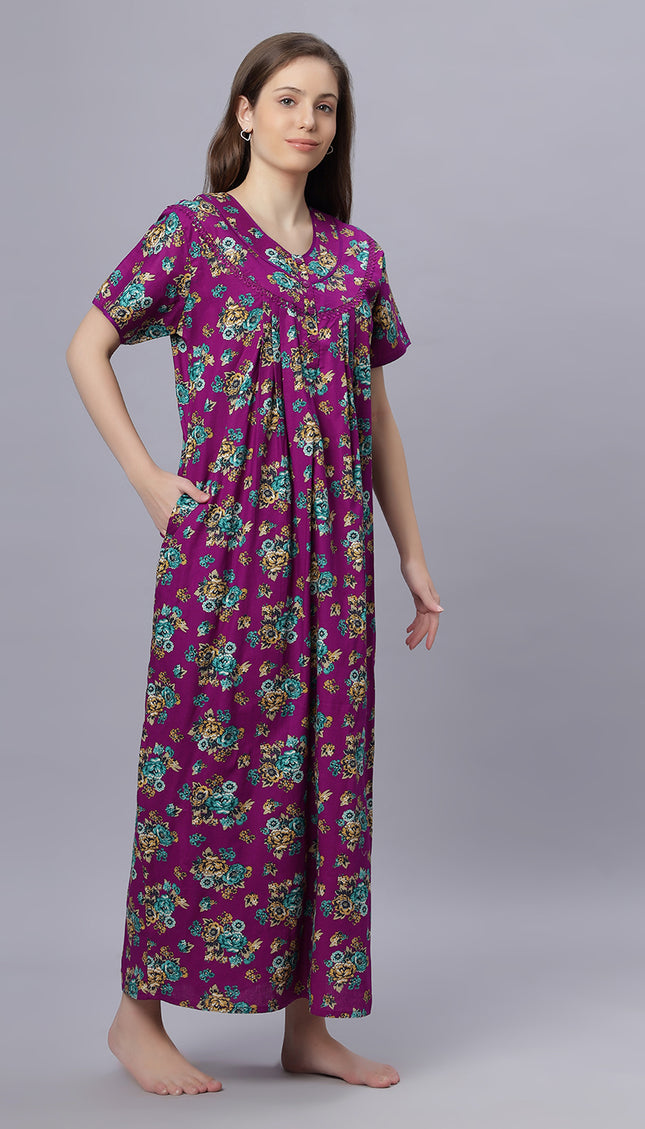 Womens Nightwear Full-Length Nighty