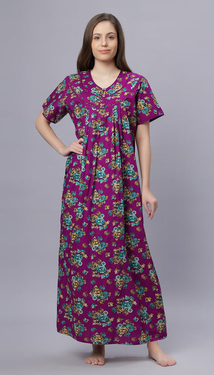 Womens Nightwear Full-Length Nighty