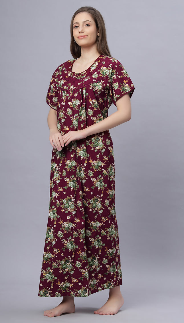 Womens Nightwear Full-Length Nighty