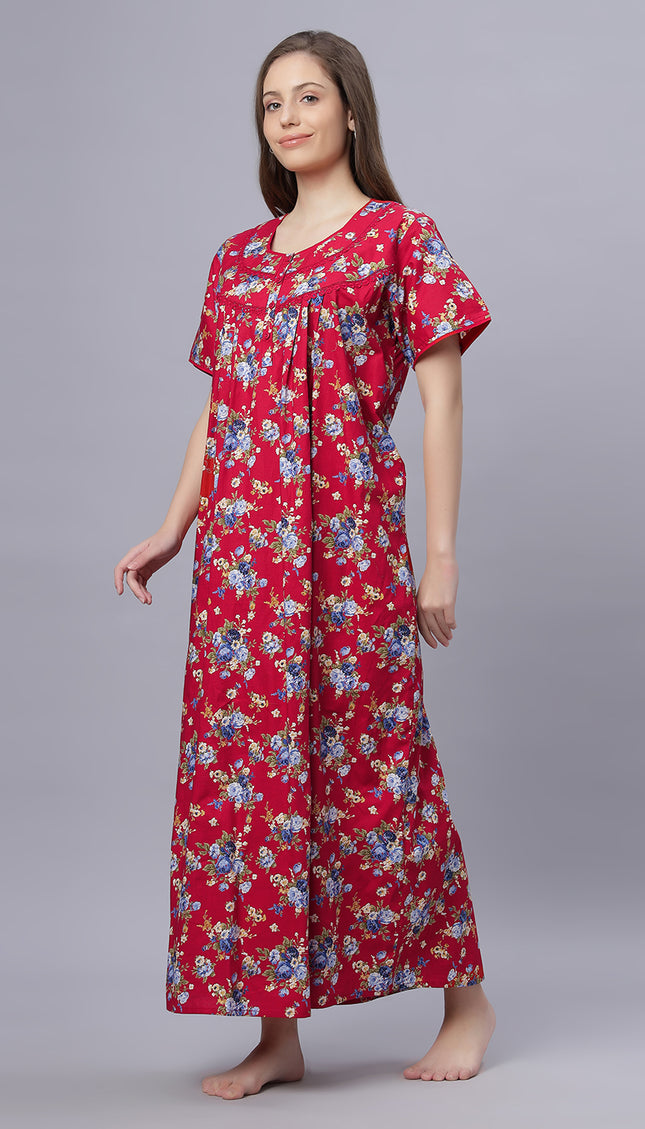Womens Nightwear Full-Length Nighty